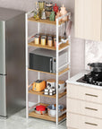 Lukzer 5-Layer Multi-Purpose Kitchen Rack – Space-Saving Storage (Model: MKR-005)