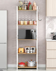 Lukzer 5-Layer Multi-Purpose Kitchen Rack – Space-Saving Storage (Model: MKR-005)