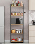 Lukzer 5-Layer Multi-Purpose Kitchen Rack – Space-Saving Storage (Model: MKR-005)