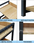 Lukzer 5-Layer Multi-Purpose Kitchen Rack – Space-Saving Storage (Model: MKR-005)