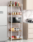 Lukzer 5-Layer Multi-Purpose Kitchen Rack – Space-Saving Storage (Model: MKR-005)