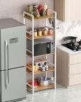 Lukzer 5-Layer Multi-Purpose Kitchen Rack – Space-Saving Storage (Model: MKR-005)