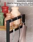 Lukzer 5-Layer Multi-Purpose Kitchen Rack – Space-Saving Storage (Model: MKR-005)