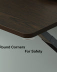 Lukzer Multi-Function Wood Wall Mounted Folding Table – Space-Saving Modern Design (White, Wenge, Oak Brown & Light Oak) | MT-001, 120x40cm