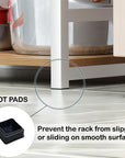 Lukzer 5-Layer Multi-Purpose Kitchen Rack – Space-Saving Storage (Model: MKR-005)