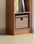 Lukzer 6-Layer Open Bookshelf & Display Rack – Engineered Wood, White, Wenge, Oak, Brown, Light Oak, Lava, Mist, Charcoal, Ember (MR-005)