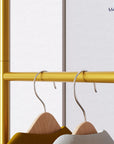 Multi-Purpose Metal Garment Stand with Multi-Level Hanging Bars | (MGS-005/145x109x40cms)