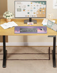 Lukzer Electric Automatic Height Adjustable Sit Stand Desk for Home & Office | EST - 003 | (Black & Oak Brown/Black & Light Oak/Black & Black/White & White/White & Oak Light/White & Oak Brown)