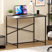 Lukzer X-Support Metal Frame & Engineered Wood Study Table for Home & Office (MST-008)