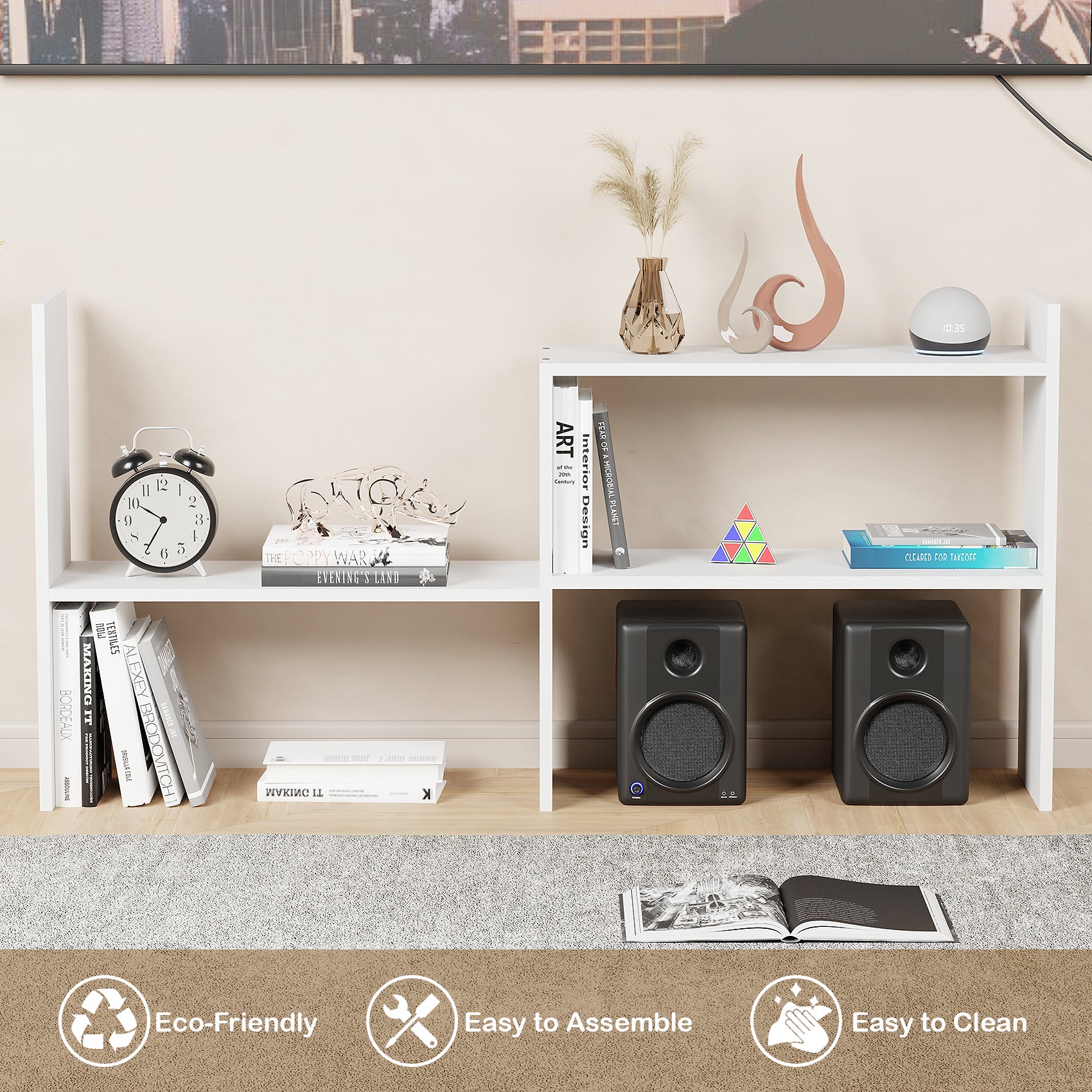 Multi-Purpose Bookshelf/Open Display Rack | (MR-011)