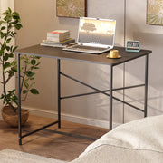 Lukzer X-Support Metal Frame & Engineered Wood Study Table for Home & Office (MST-008)