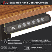 Lukzer Electric Automatic Height Adjustable Sit Stand Desk EST-003