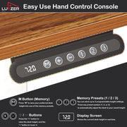 Lukzer Electric Automatic Height Adjustable Sit Stand Desk EST-003