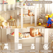 Lukzer Engineered Wood Study Table (ST-004S)