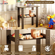 Lukzer Engineered Wood Study Table (ST-004S)