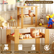 Lukzer Engineered Wood Study Table (ST-004S)