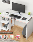 Computer Desk with Bookshelf | (ST-007)