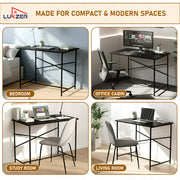 Lukzer X-Support Metal Frame & Engineered Wood Study Table for Home & Office (MST-008)