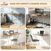 Lukzer X-Support Metal Frame & Engineered Wood Study Table for Home & Office (MST-008)