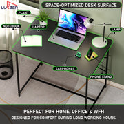 Lukzer X-Support Metal Frame & Engineered Wood Study Table for Home & Office (MST-008)