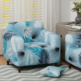 Polyester Sofa Cover (Black Stem Design)