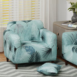 Polyester Sofa Cover (Black Stem Design)