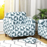 Polyester Sofa Cover (Colorful Marble Design)