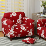 Polyester Sofa Cover (Black Stem Design)