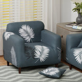 Polyester Sofa Cover (Black Stem Design)