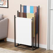 Lukzer Premium Metal Towel Rack – Sturdy & Stylish (Black/White, Model: MGS-007)