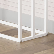 Lukzer Premium Metal Towel Rack – Sturdy & Stylish (Black/White, Model: MGS-007)