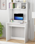 Computer Desk with Bookshelf | (ST-006)