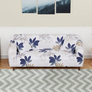 Polyester Sofa Cover (Black Stem Design)