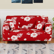 Polyester Sofa Cover (Black Stem Design)