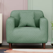 Jacquard Sofa Cover (Abstract Design)