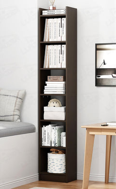 Lukzer 6 Layer Engineered Wood Bookshelf Multipurpose Rack (MR-005/Wenge)
