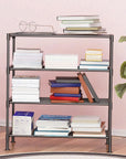 Easy DIY Bookshelf/Stationery Storage Organizer | (Metal & Plastic)