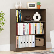 Lukzer 3‑Tier Engineered Wood Multipurpose Open Storage Organizer (MR‑014/Wenge)