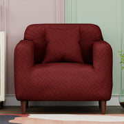 Jacquard Sofa Cover (Abstract Design)