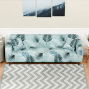 Polyester Sofa Cover (Black Stem Design)