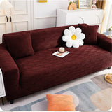 Jacquard Sofa Cover (Leaf Trail)