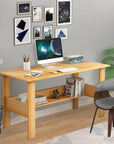 Computer Desk with 1 Layer Shelf | (ST-005)