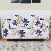 Polyester Sofa Cover (Black Stem Design)