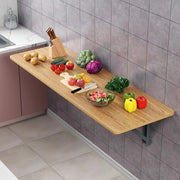 Multi-Function Wood Wall Mounted Folding Table | (MT-001/120×40cms)