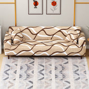 Polyester Sofa Cover ( Lining Design)