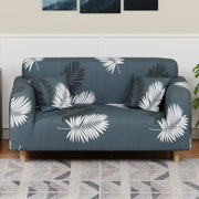 Polyester Sofa Cover (Black Stem Design)
