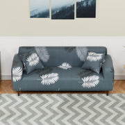 Polyester Sofa Cover (Black Stem Design)