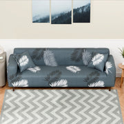 Polyester Sofa Cover (Black Stem Design)