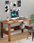 Computer Desk with 1 Layer Shelf | (ST-005)