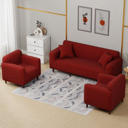 Polyester Sofa Cover ( Lining Design)
